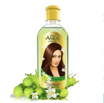 Масло для окрашенных волос с Амлой и Жасмином (200 мл), Amla Jasmine Coloured Hair Oil, Dabur