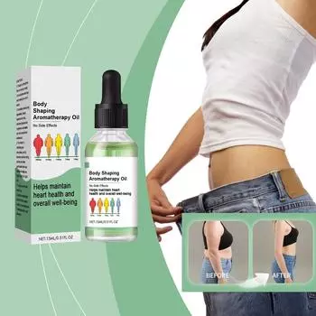 Масло для похудения Массаж ног Питает и подтягивает кожу, подтягивает живот, подтягивает талию, подтягивает тело Тонизирующее и тонизирующее масло для рук и бедер(15мл) One Size