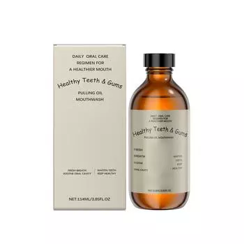 Масло для полоскания ртаУход за полостью ртаМасло для полоскания ртаПомогает устранить неприятный запах изо рта и зубной камень, делая дыхание более свежим114 мл One Size