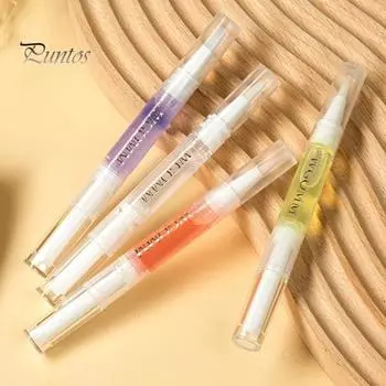 Масло для роста ногтей, омолаживающее питательное масло для ногтей, для роста и укрепления, масло для кутикулы, компактная масляная кисточка для питания на ходу Rose