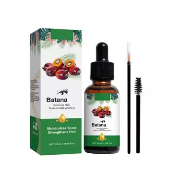 Масло для роста волос BatanaМасло для роста волосМасло для волосСтимулирует рост волос BatanaУвлажняет и устраняет сухость30 мл зелёный