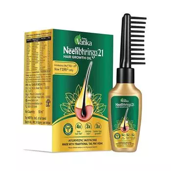 Масло для роста волос Dabur Vatika Neelibhringa 21 50 мл