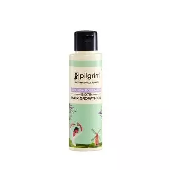 Масло для роста волос Pilgrim Spanish Rosemary & Biotin, контролирующее выпадение волос и укрепляющее волосы 100 мл | Уменьшает выпадение волос | Укрепляет волосы