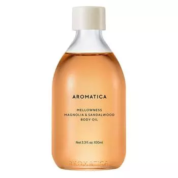 Масло для тела Aromatica Mellowness с ароматом магнолии и сандалового дерева, 100 мл, 1 шт.