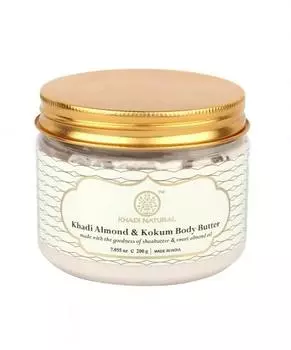 Масло для тела Миндаль и Кокум (200 г), Almond & Kokum Body Butter, Khadi Natural 20.75