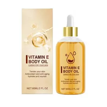 Масло для тела Уход за кожей Увлажняющий Нежный Массажный уход за кожей всего тела Сыворотка Масло 60 мл One Size