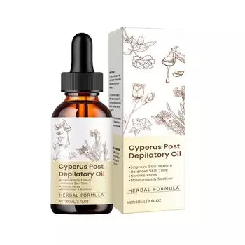 Масло для удаления волос, нежные ингредиенты увлажняют и питают гладкую и нежную кожу Масло для удаления волос 60 мл One Size