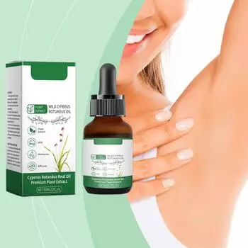 Масло для удаления волос Nut Grass Нежное и гладкое масло для удаления волос на коже тела 60 мл One Size