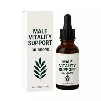 Масло для ухода за мужской кожей: Ежедневный бережный уход, увлажнение и поддержание состояния тела. Мужское масло 30 мл One Size