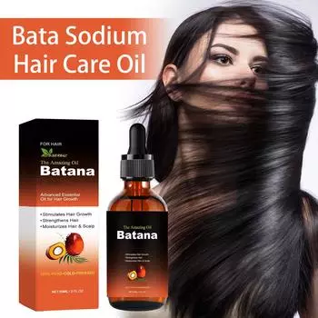 Масло для ухода за волосами Batana, масло для ухода за волосами Batana Sodium, уход за волосами, укрепление волос, поврежденные волосяные фолликулы, увлажнение кожи головы, 60 мл One Size
