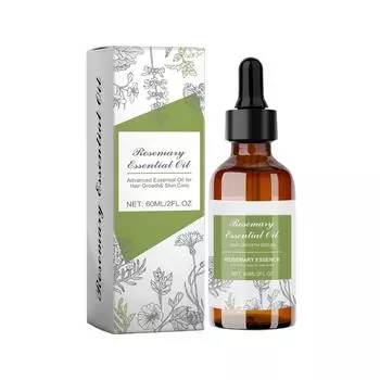 Масло для ухода за волосами «Мята», подходит для всех типов волос, питает кожу головы, улучшает кровообращение, устраняет зуд и сухость кожи головы, 60 мл One size белый