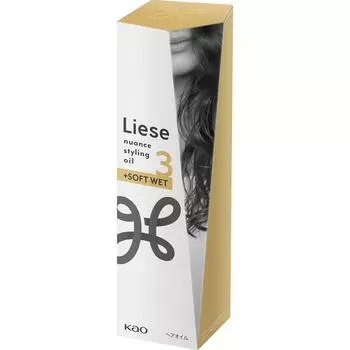 Масло для укладки волос KAO Liese Nuance Styling Oil Plus Soft Wet 80 мл Средства для укладки Наносите от 2 до 4 нажатий за раз на сухие волосы, тщательно распределяя между ладонями.. Нанести на влажную поверхность