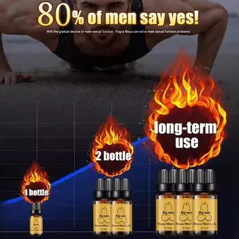 Масло для увеличения полового члена для мужчин, уход за интимными частями, массажное масло Macho, масло Yang, 10 мл