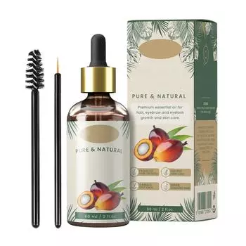 Масло для волос Batana из Гондураса способствует росту волос и является натуральным питательным маслом для волос, которое устраняет секущиеся кончики и выпадение волос для мужчин 60 мл One Size