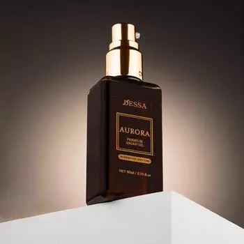 Масло для волос Beauty Salon Argan Hair Essence для поврежденных волос Moroccan Morgan Hair Heat Protector Dessa Aurora 80 мл, 1 шт.