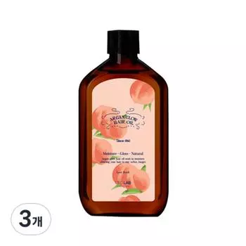 Масло для волос CFC Lab Argan Glow, цвет Love Peach, 110 мл, 3 шт.