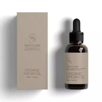 Масло для волос Duclair Organic Argan Oil, эссенция для волос 30 мл, 1 шт.