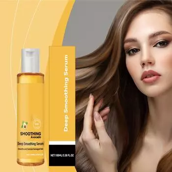 Масло для волос - Идеально подходит для устранения пушистости, ломкости и секущихся кончиков - Органическое масло для волос 100 мл One Size