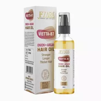 Масло для волос Jezara Vietta-B7 с добротой лука и арганы-100мл