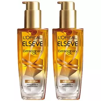 Масло для волос L Oral Paris Airy Silk, 100 мл, 2 шт.