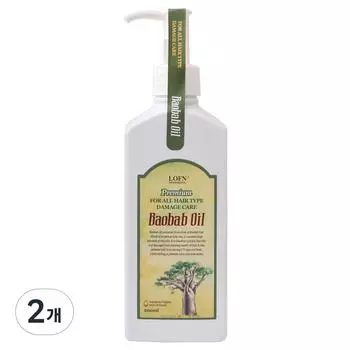 Масло для волос Lopen Baobab Rich, 200 мл, 2 шт.