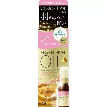 Масло для волос Mandom Lucid LUSSIDO ELLE Oil Treatment EX, 60 мл. Раскройте секрет ухода за волосами после купания. Нанесите на подсушенные полотенцем, полусухие волосы после мытья.. 2. (3. Сухие волосы
