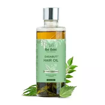 Масло для волос Nat Habit Tri-Leaf Rosemary Winter для мужчин и женщин, против выпадения волос, подходит для всех типов волос, без парафина, минеральное масло, 100 мл