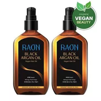 Масло для волос Raon Black Argan, 100 мл, 2 корейских средства ухода за волосами