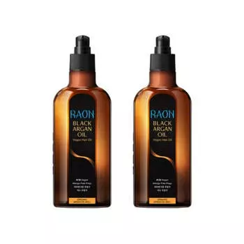 Масло для волос Raon Black Argan 250мл*2шт/4шт 2Pcs