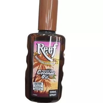 Масло для загара Australian Reef Sun 220 мл, крем для загара с эффектом загара, кокосовое масло SPF15