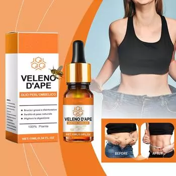 Масло Essentialss для массажа, подтяжки и подтяжки мышц живота и бедер, формирование формы Essentialss Oil, 10 мл One Size