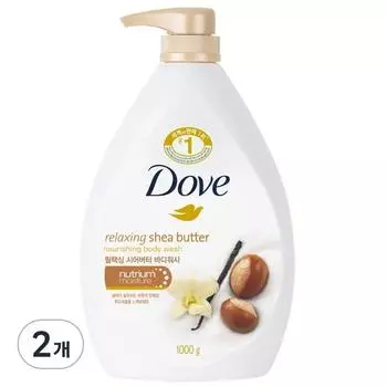 Масло-гель для душа Dove Relaxing Share, 1л, 2 корейских косметики