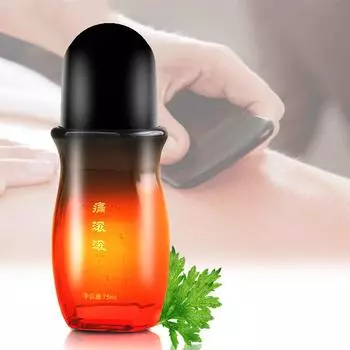 Масло гуаша для массажа мышц, растяжений, ушибов, смазывание, гладкость, улучшение циркуляции крови, спа-массаж, уход за здоровьем, 75 мл