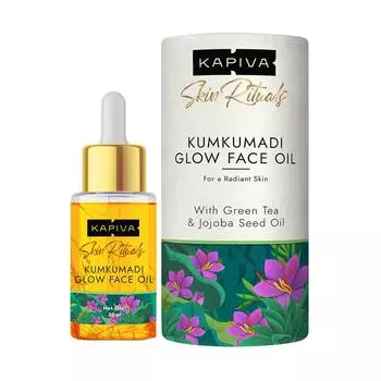 Масло Кумкумади для сияния лица (30 мл), Kumkumadi Glow Face Oil, Kapiva