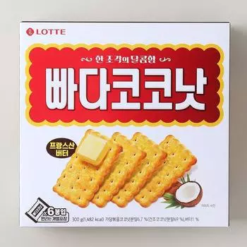 Масло Lotte кокосовое 300г (5 вариантов) 1EA