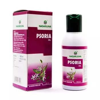 Масло Псориа (100 мл), Psoria Oil, Nagarjuna