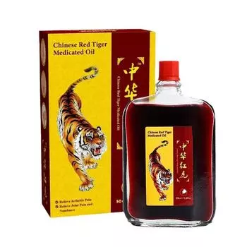 Масло Red Tigers от боли в суставах и плечах, успокаивающее жидкое массажное масло от головокружения, 50 мл One Size