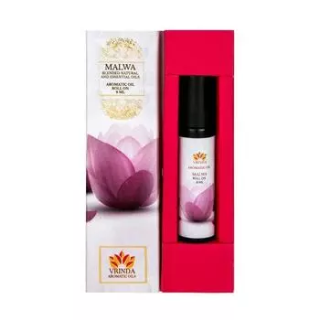 Масло-роллер Малва (8 мл), Malwa Aromatic Oil Roller Bottle, Vrindaam 10.5875