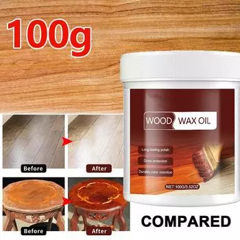 Масло с воском для дерева, средство для полировки пола, заполнитель щелей в деревянном полу для сшивания, ремонт царапин на деревянном полу, восковое заполнение швов