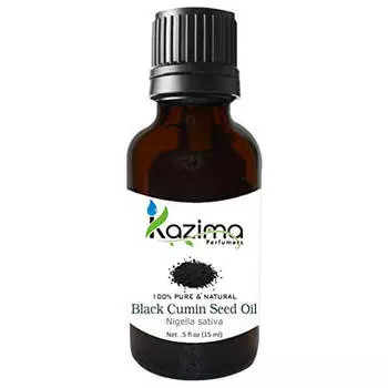 Масло семян черного Тмина (15 мл), Black Cumin Seed Oil, Kazima