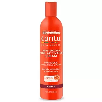 Масло ши Cantu для натуральных волос увлажняющий активатор завитков 426 г крем-