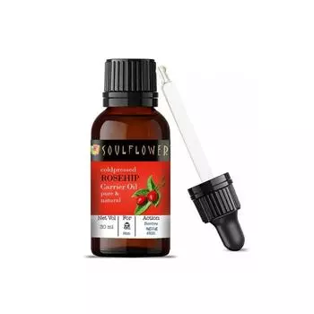 Масло Шиповника холодного отжима (30 мл), Cold Pressed Rosehip Oil, Soulflower 15.59375