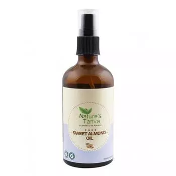 Масло сладкого Миндаля: для ухода за кожей (100 мл), Pure Sweet Almond Oil, Nature s Tattva 12.875