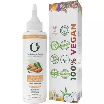 Масло сладкого миндаля для волос, кожи и массажа - 100% чистое, 100 ml
