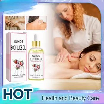 Масло сока для тела Аромат клубничного песочного печенья Осветляющий диффузор Арома Отбеливающий Увлажняющий Расслабляющий Массаж Эфирное масло