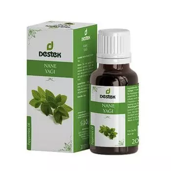 Масло турецкой мяты Destek Масло мяты для лица Destek + Духи Пустой флакон, 1 шт, 20 мл