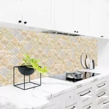 Маслостойкая наклейка на кухонную плиту, самоклеящиеся обои, водонепроницаемая, устойчивая к высоким температурам, украшение для кухни, контактная бумага 60cm x 300cm