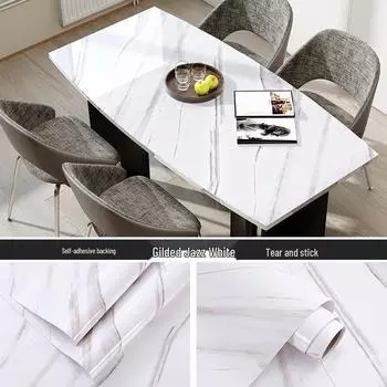 Маслостойкие, Термостойкие Водонепроницаемые Самоклеящиеся Обои для Кухонной Столешницы 60cm x N meters (wholesale, not cut)