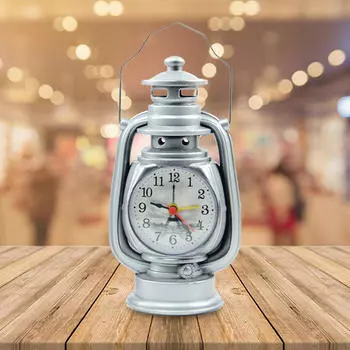 Масляная лампа, предметы декора на батарейках, украшение, подарок, классические настольные часы для спальни