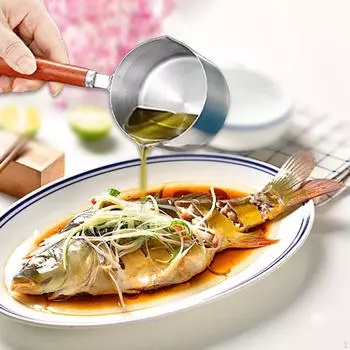 Масляная маленькая кастрюля для яиц, сковорода с антипригарным покрытием, нержавеющая сталь, молочная кастрюля для дома, автофургона 500ml